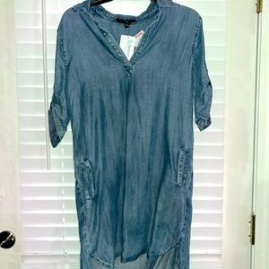 Velvet Heart perfect summer dress!  Nice thin denim look casual dress!